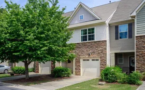 Beautiful Brownstone Facade With Greenery Wallpaper