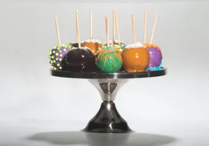 Beautiful Candy Apples On Display Wallpaper