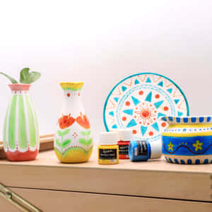 Beautiful Ceramic Decoration Wallpaper