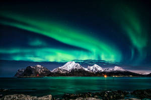 Beautiful Cool Northern Lights Wallpaper