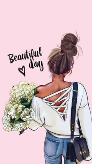 Beautiful Day Fashion Illustration Wallpaper
