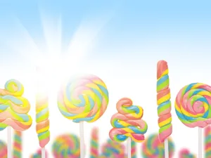 Beautiful Desert Scene With Cactus And Red Rock Wallpaper