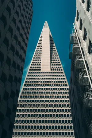 Beautiful Design Of The Transamerica Pyramid Wallpaper