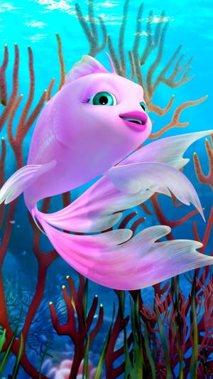 Beautiful Fish Cartoons Wallpaper