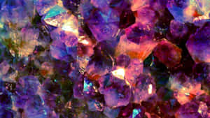 Beautiful Healing Crystals For A Healthy Balance Wallpaper