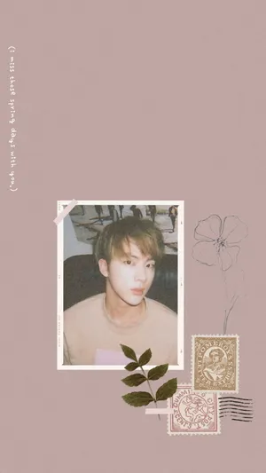 Beautiful Korean Aesthetic With Traditional Korean Painting' Wallpaper