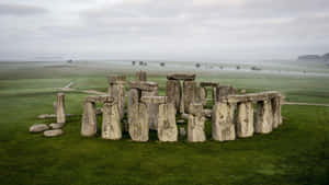 Beautiful Landscape Of Stonehenge Wallpaper