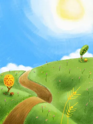 Beautiful Landscapes At Sunset Wallpaper