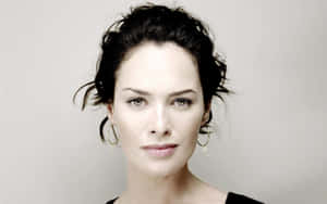 Beautiful Lena Headey Smiling Posing For A Portrait Wallpaper