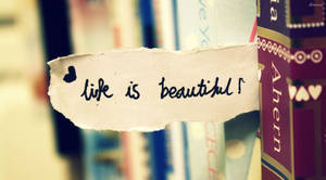 Beautiful Life Desktop Wallpaper