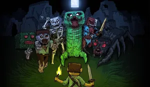 Beautiful Minecraft Fan Art Landscape Wallpaper