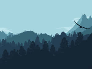 Beautiful Minimalist Scenery Wallpaper