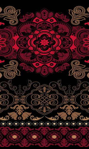 Beautiful Mounting Sunrise Over The Ocean Wallpaper