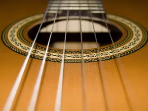 Beautiful Music Acoustic Guitar Wallpaper