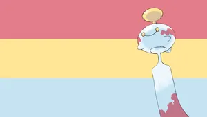 Beautiful Smile Of Chimecho Wallpaper