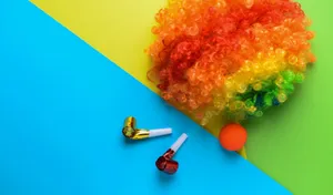 Beautiful Sunset Illustrated In Shades Of Orange And Pink Wallpaper