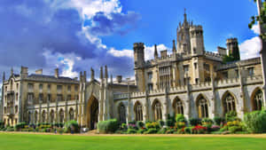 Beautiful Trinity College Cambridge University Wallpaper