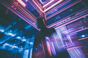 Beautiful Vibrant Spiral Of Colors Wallpaper