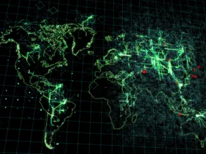 Beautiful View Of A Scenic Lake Surrounded By Lush Trees And Snow-covered Mountains Wallpaper