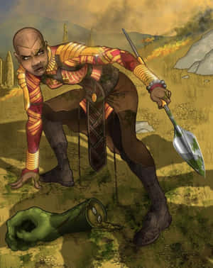 Beautiful Wakanda Warriors Lead The Way Wallpaper