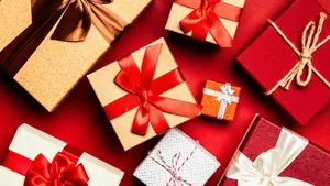 Beautiful Wrapped Gift Boxes Wallpaper