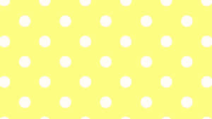 Beautiful Yellow Polka Dot Wallpaper Wallpaper