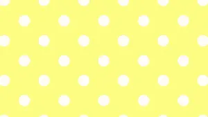 Beautiful Yellow Polka Dot Wallpaper Wallpaper
