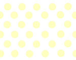 Beautiful Yellow Polka Dot Wallpaper Wallpaper