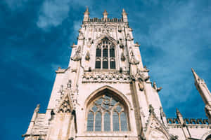 Beautiful York Minster Cathedral Tower Wallpaper