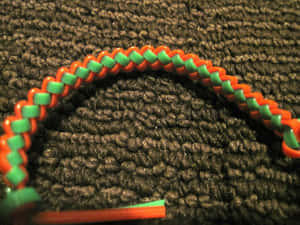 Beautifully Crafted Butterfly Stitch Handiwork. Wallpaper