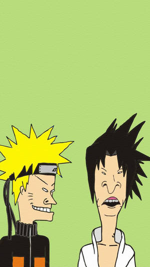 Beavis And Butt Head Naruto And Sasuke Wallpaper