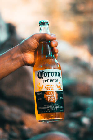 Beer Bottle Corona 1 Litter Wallpaper