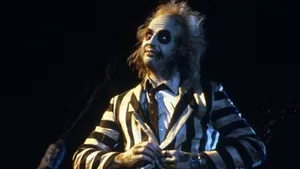 Beetlejuice Classic Character Pose Wallpaper