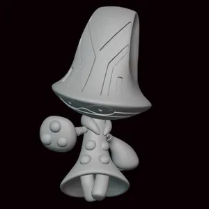 Beheeyem Black And White 3d Wallpaper