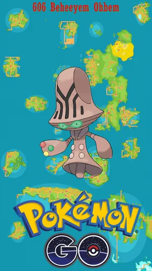 Beheeyem Extraterrestrial Wallpaper