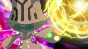 Beheeyem Finger Flash Wallpaper