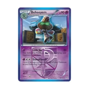 Beheeyem Purple Card Wallpaper