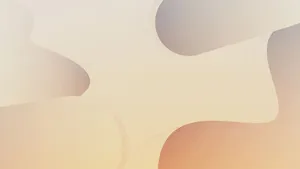 Beige Abstract Fluid Design Wallpaper