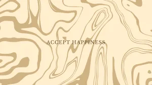 Beige Aesthetic Laptop Ink Art Wallpaper