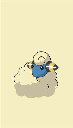 Beige Aesthetic Mareep Wallpaper