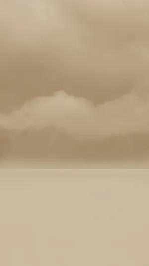 Beige_ Cream_ Clouds_ Aesthetic Wallpaper