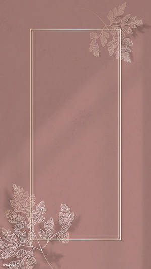 Beige Flowers Iphone Wallpaper