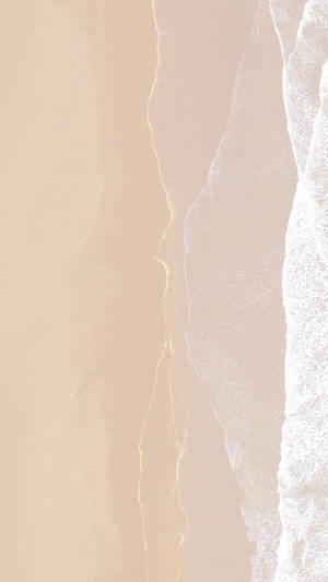 Beige Sea Iphone Wallpaper