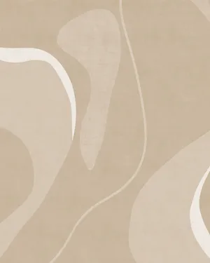 Beige Tan Abstract Art Wallpaper