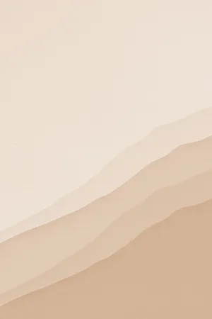 Beige Tan Waves Aesthetic Wallpaper