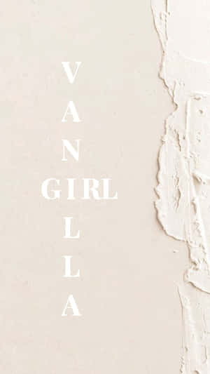 Beige Vanilla Girl Aesthetic Wallpaper Wallpaper