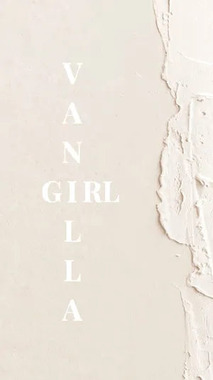 Beige Vanilla Girl Aesthetic Wallpaper Wallpaper