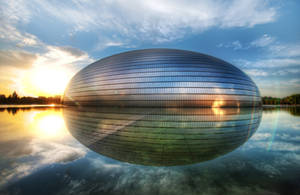 Beijing National Grand Theatre Wallpaper