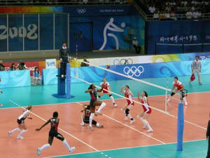 Beijing Olympics Volleyball 4k Wallpaper