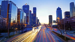 Beijing Skyline Photography Wallpaper